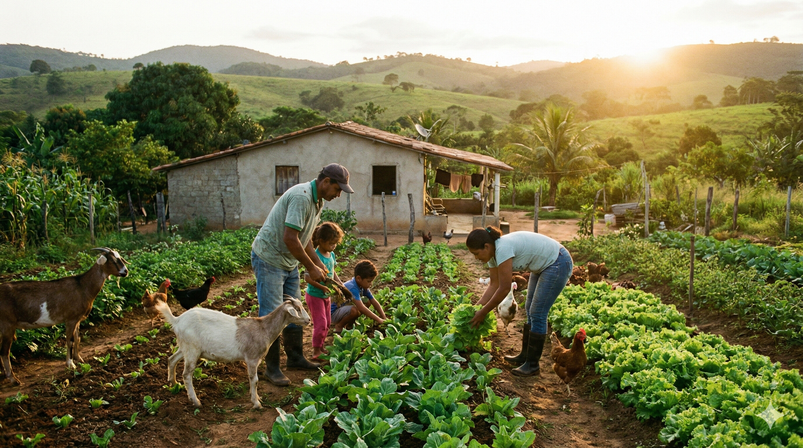 <p>Fortalecendo o Campo: <strong>Apoio à Agricultura Familiar</strong></p>